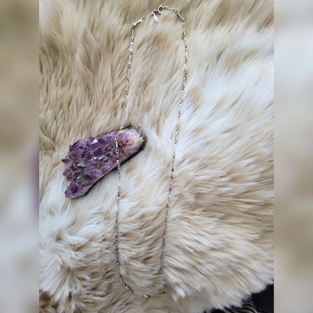 Vintage Sarah Coventry Silver Chain Necklace